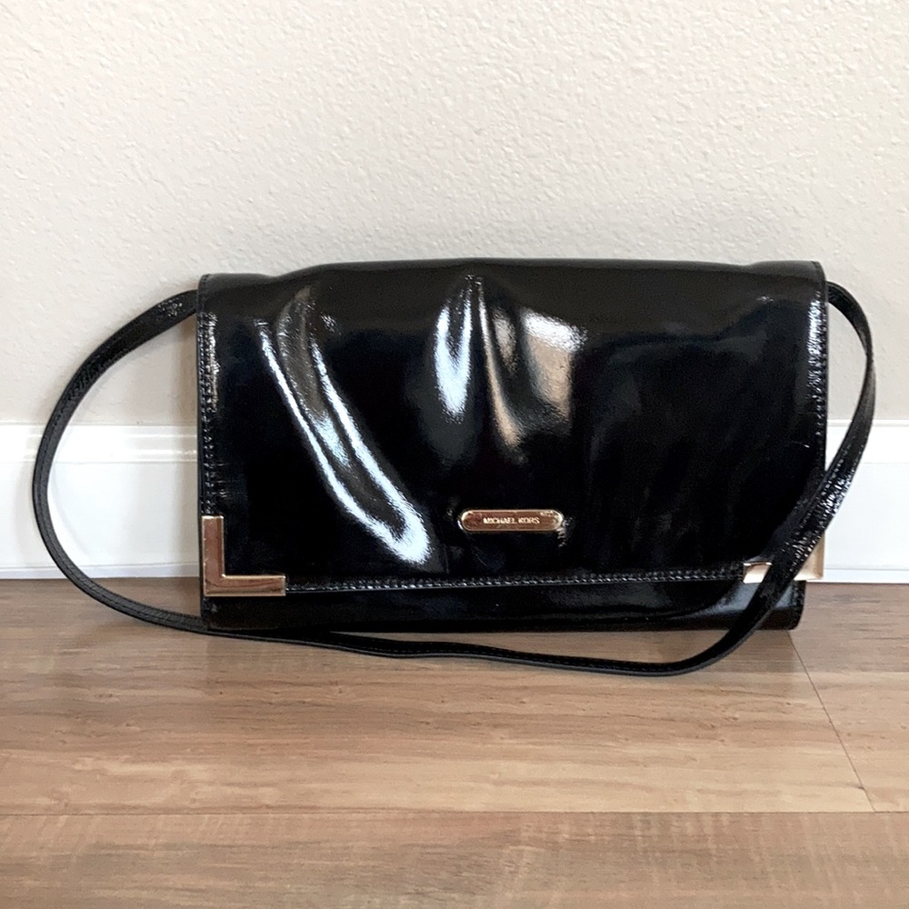 Michael Kors rare shinny shoulder night out dressy vintage small minimal classic